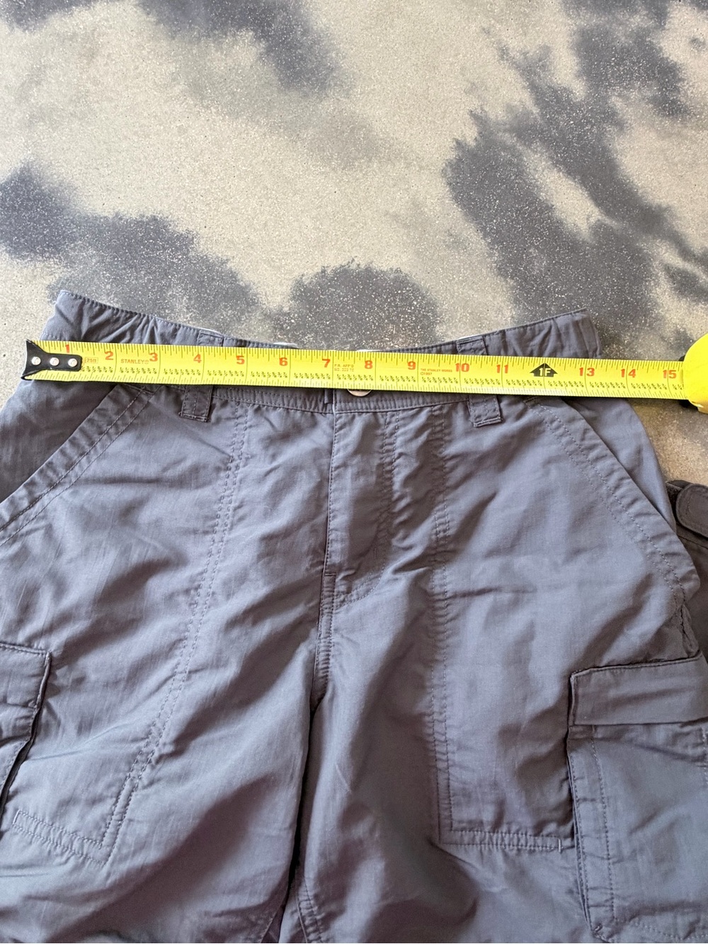 REI Women's 2 Petite Co-Op Convertible Hiking Utility Outdoor Pants in Gray UPF - Picture 9 of 9